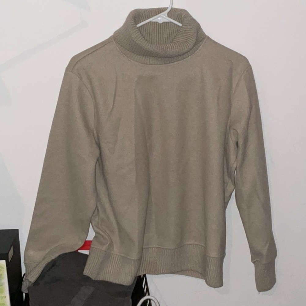 Beige/cream Turtleneck